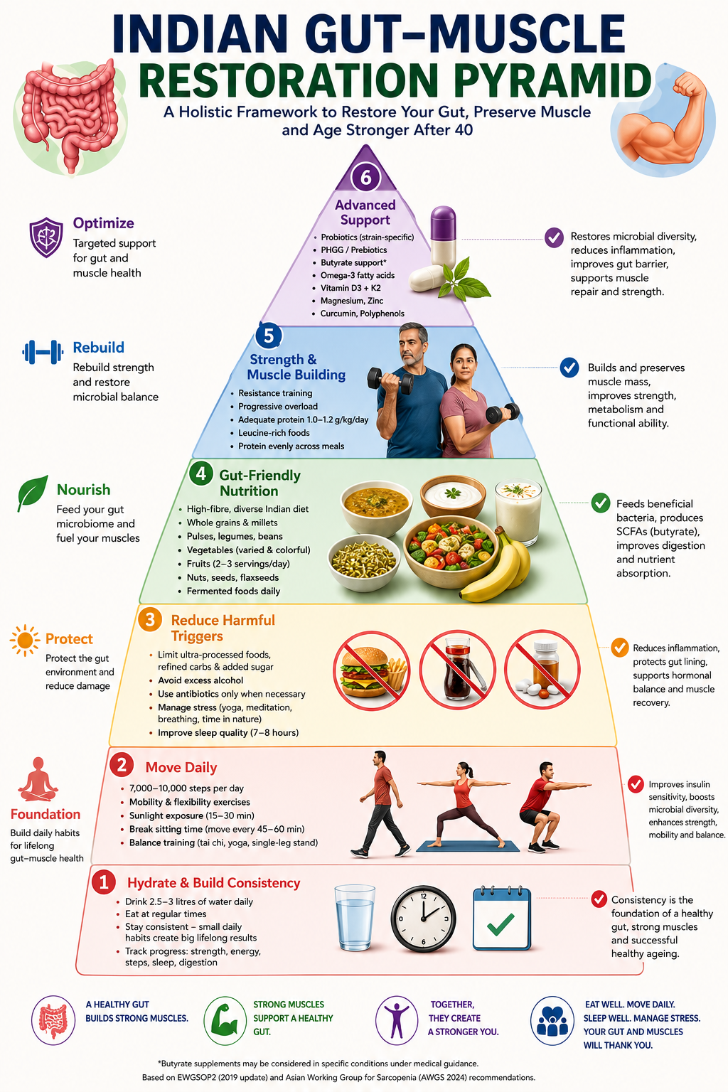 Gut Muscle Axis Restoration Programme for Indians