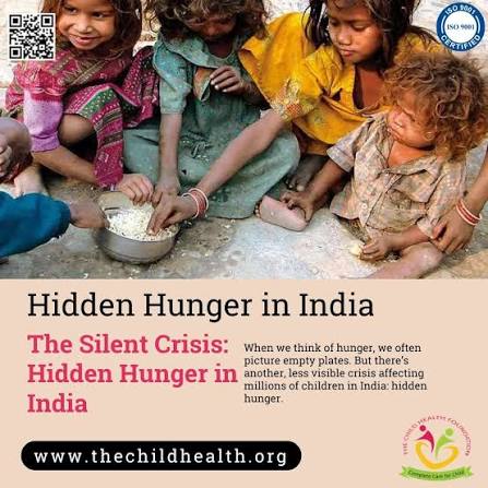 What is Hidden Hunger - extent of hidden hunger in India