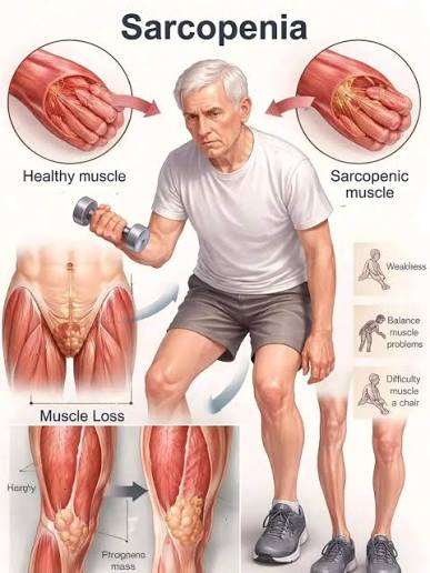 Sarcopenia - causes and effects of sarcopenia in Indian Elders