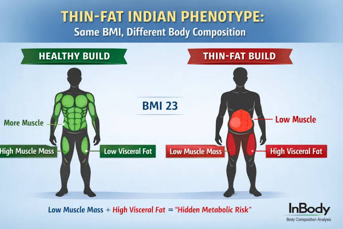Skinny Fat Phenotype Indians