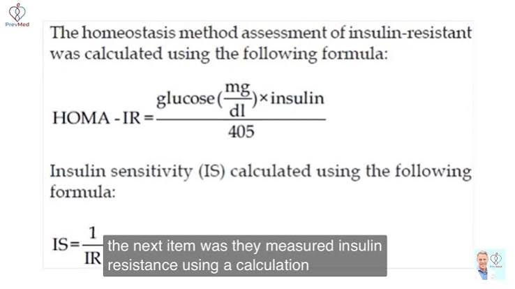 HOMA-IR Calculation for Prediabetes