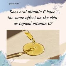 Topical vs Oral Vit C - Which Works Better for Skin