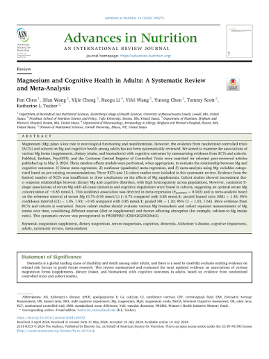 Magnesium L-Threonate for Brain Health