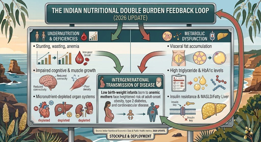 Malnutrition and Associated Deficiencies and Metabolic Disorders in Indians