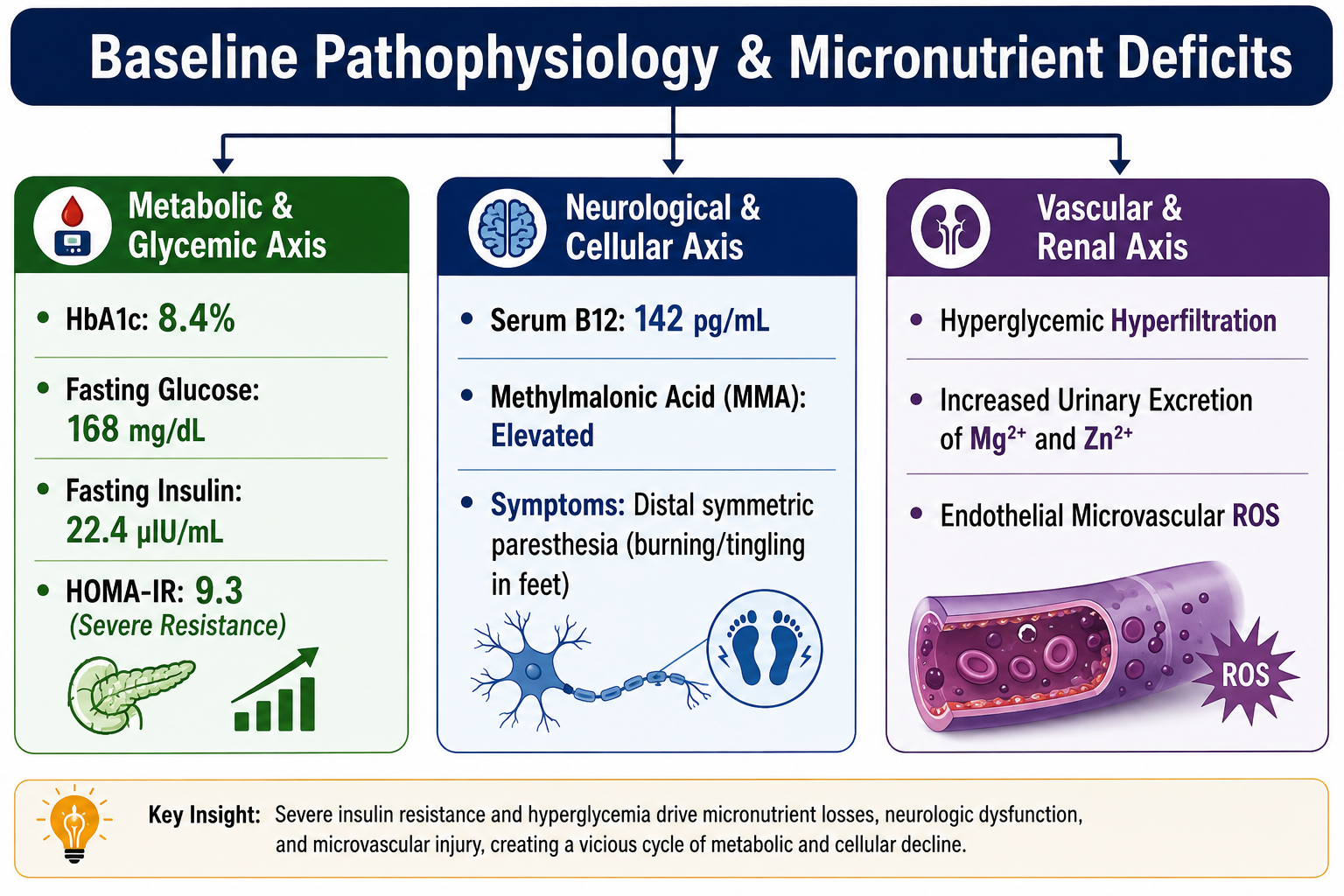 Baseline Parameters and Micronutrients Deficiency in Indian Diabetic Patient