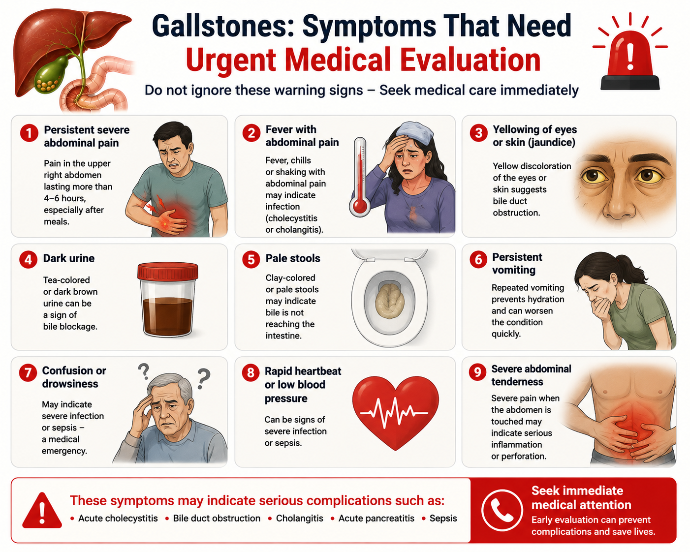 Gallstones Symptoms