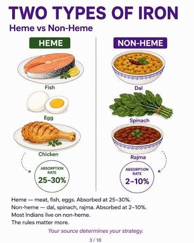 Heme vs Non-Heme Iron Indians