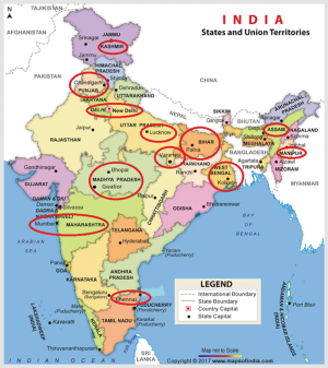 Key Districts of India with Relatively Higher Incidences of Gall Bladder Issues