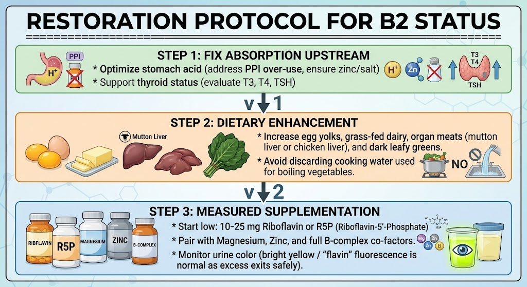 Clinical Action Plan for Vit B2 Deficiency in Indians