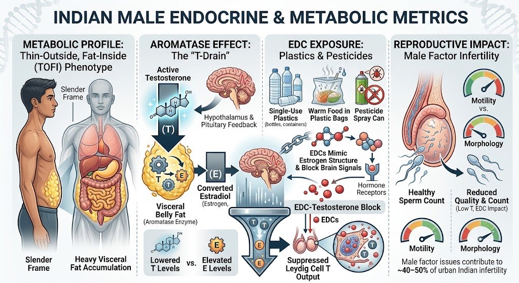 Indian-Males-Visceral-Fat-and-Endocrine-Connection
