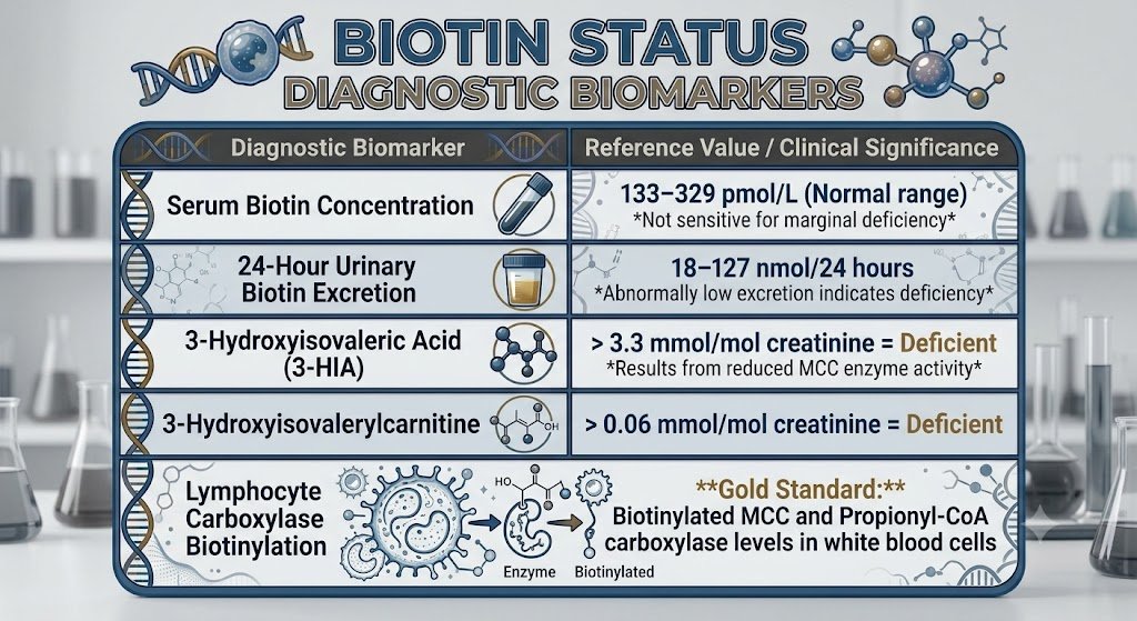 Biotin Blood Markers